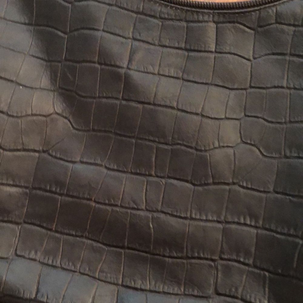 Maurizio TAIUTI Made in Italy leather hobo handbag.black - Picture 2 of 9